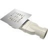 Душевой поддон из искусственного мрамора 90x90 см BELBAGNO TRAY-MR-UNO-R-90-550-35-W