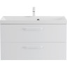 Тумба Bianco Lucido 90 см BELBAGNO AURORA AURORA-900-2C-SO-BL