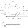 Унитаз подвесной BELBAGNO FLAY-R BB053CHR/SC