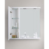Зеркальный шкаф 60x75 см Bianco Lucido BELBAGNO MARINO MARINO-SPC-600/750-1A-BL-P-R